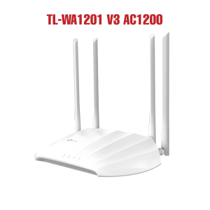 نقطة وصول واي فاي TP-Link TL-WA1201 V3 AC1200 – نقطة وصول لاسلكية مزدوجة النطاق