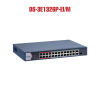 محول شبكة PoE بسعة 26 منفذ من Hikvision DS-3E1326P-EI/M – محول الإرسال الصاعد جيجابت