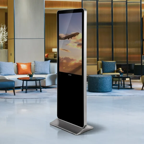 Ledscopic Professional Digital Signage Display (43",49",55"),4K Android Kiosk, Vertical 9:16 Display, Grade A LG LED Screen,USB Player, Built-in Speakers, 350cd/m² Brightness, 178° Wide Viewing Angle (1 Year Warranty) - Image 2