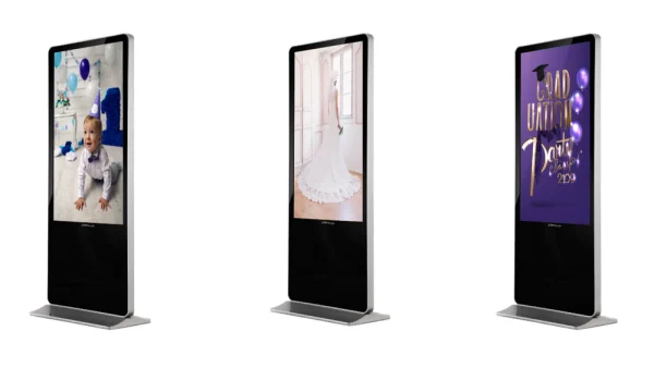 Ledscopic Professional Digital Signage Display (43",49",55"),4K Android Kiosk, Vertical 9:16 Display, Grade A LG LED Screen,USB Player, Built-in Speakers, 350cd/m² Brightness, 178° Wide Viewing Angle (1 Year Warranty) - Image 8