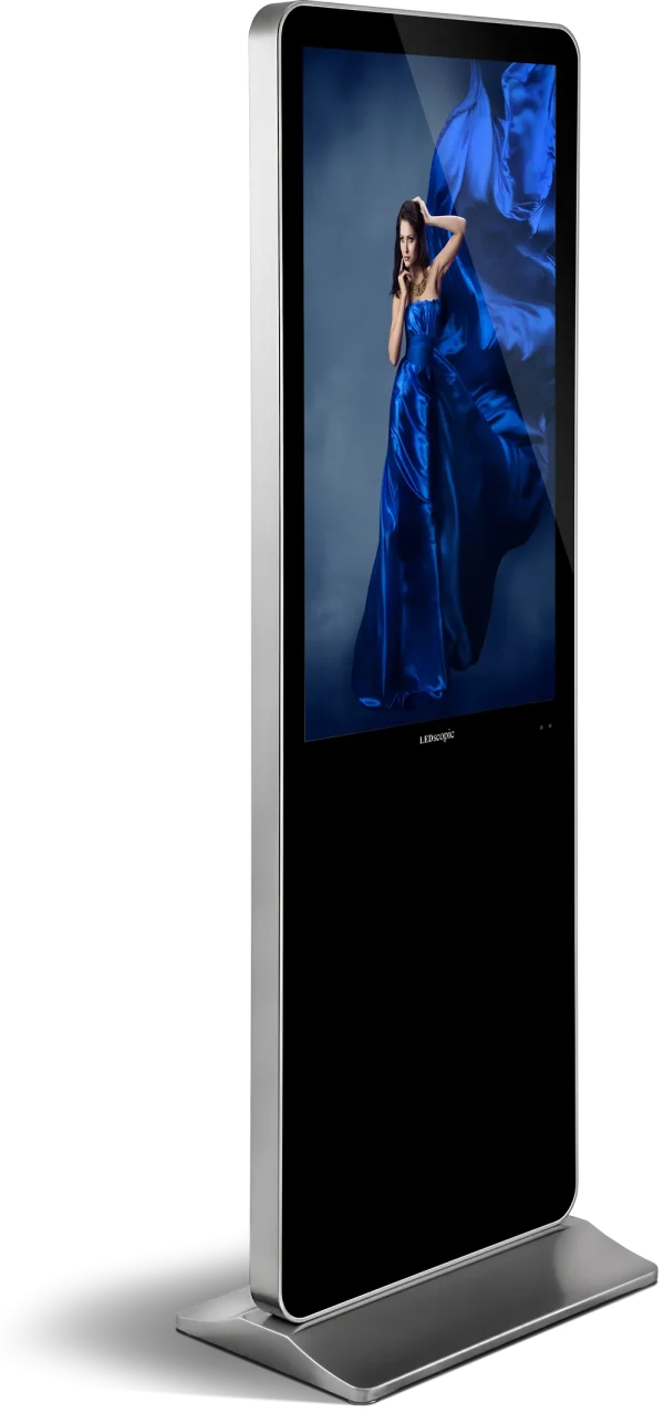 Ledscopic Professional Digital Signage Display (43",49",55"),4K Android Kiosk, Vertical 9:16 Display, Grade A LG LED Screen,USB Player, Built-in Speakers, 350cd/m² Brightness, 178° Wide Viewing Angle (1 Year Warranty) - Image 6