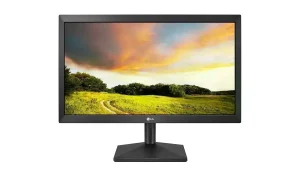 LG 20MK400H Black 20" 1366 x 768 16:9 Monitor with Dynamic Action Sync 60Hz 2ms