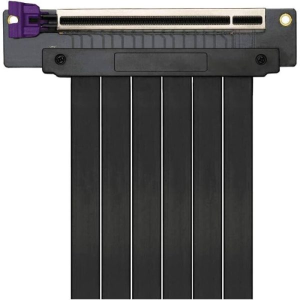 Cooler Master Accessory Universal Riser Cable, Riser Cable PCIE 3.0 X16 VER. 2 ,300mm/11.8inch Length - Image 2