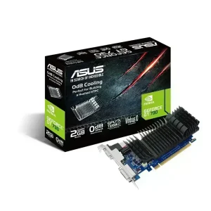 ASUS GT730-SL-2GD5-BRK GeForce GT 730 2 GB GDDR5 Low Profile Graphics Card