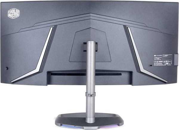 Cooler Master GM34-CWQA 34” ARGB Curved 144Hz VA QD Tech Ultra-WQHD 3440 x 1440 PC Monitor - Image 5