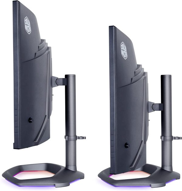 Cooler Master GM34-CWQA 34” ARGB Curved 144Hz VA QD Tech Ultra-WQHD 3440 x 1440 PC Monitor - Image 8