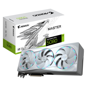 Gigabyte AORUS GeForce RTX 5080 MASTER ICE 16G Graphics Card GDDR7