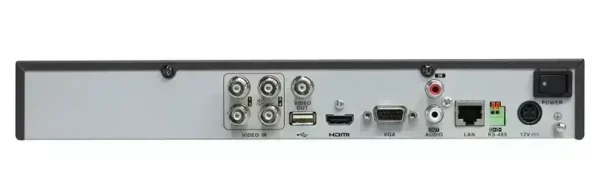 Hikvision 720P 4 Channel Turbo HD DVR Economy, 1 HDD Bay - Image 3