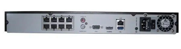 Hikvision 8Channel NVR with 8 PoE Ports 2 HDD Bay - Image 4