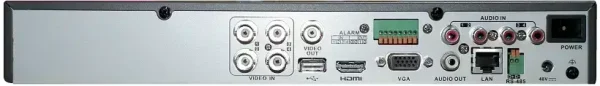 Hikvision 1080P 5MP 4 Channel Turbo HD DVR, Real Time - 1 HDD Bay - Image 3
