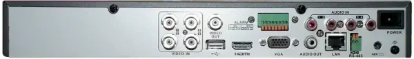 Hikvision 1080P 5MP 4 Channel Turbo HD DVR, Real Time - 1 HDD Bay ( POC ) - Image 3