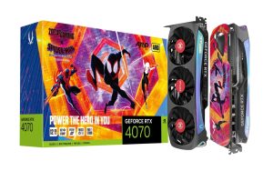 ZOTAC GAMING GEFORCE RTX 4070 12GB AMP AIRO SPIDER-MAN : Across the Spider-Verse Bundle