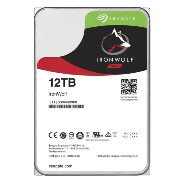 Seagate IRONWOLF 12TB 7200rpm 256MB 3.5 - Image 4