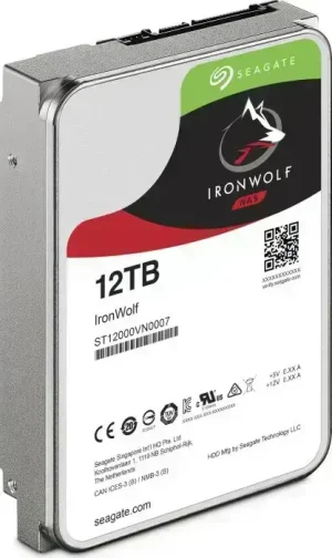 Seagate IRONWOLF 12TB 7200rpm 256MB 3.5