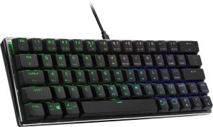 Cooler Master SK620 ARGB Machanical Keyboard Low Profile Blue -Space Gray by Cooler Master