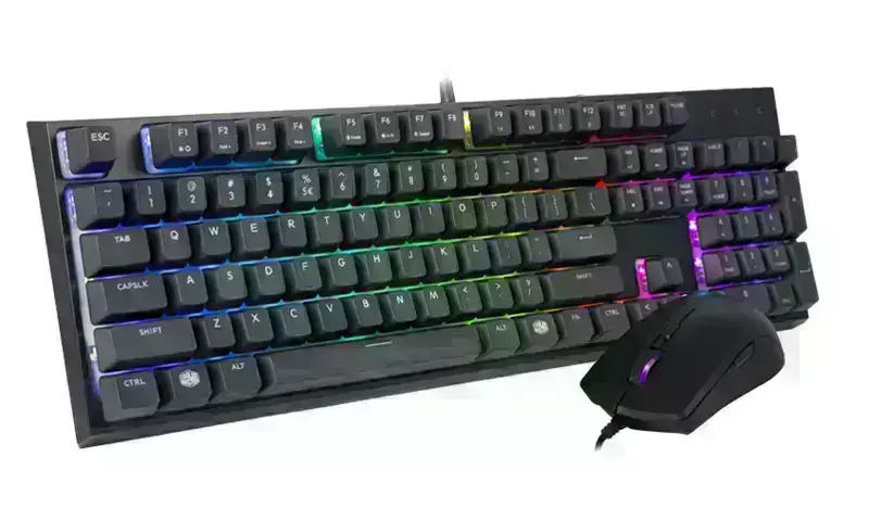 Cooler Master MasterSet MS121 Gaming RGB Keyboard & Mouse by Cooler Master