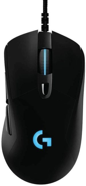 Logitech G403 Hero Wired Gaming Mouse Hero 16K Sensor 6 Programmable Buttons-Black by Logitech