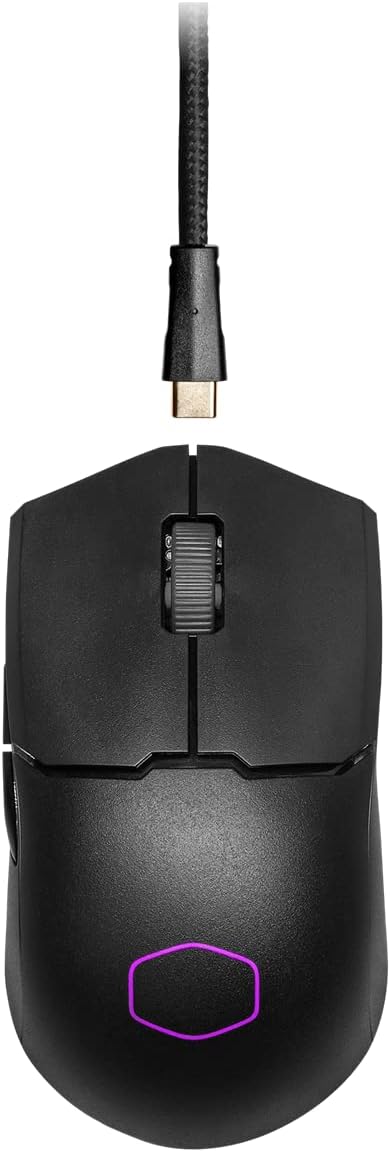 Cooler Master MM712 Wireless Gaming Mouse with Adjustable 19,000 DPI, 2.4GHz and Bluetooth- Black by Cooler Master - Image 5