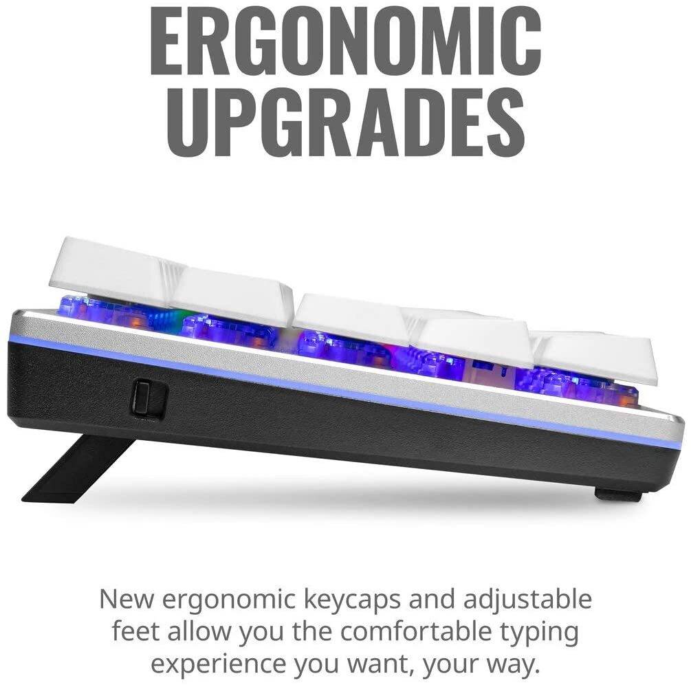 Cooler Master SK622 Wireless 60% Sliver White Mechanical Keyboard with Low Profile Red Switches by Cooler Master - Image 7