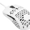 Cooler Master MM710 53G Matte White Gaming Mouse with Lightweight Honeycomb Shell by Cooler Master