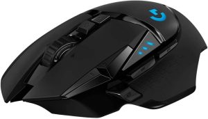 Logitech G502 Lightspeed Wireless Gaming Mouse, Hero 16K Sensor - Black by Logitech