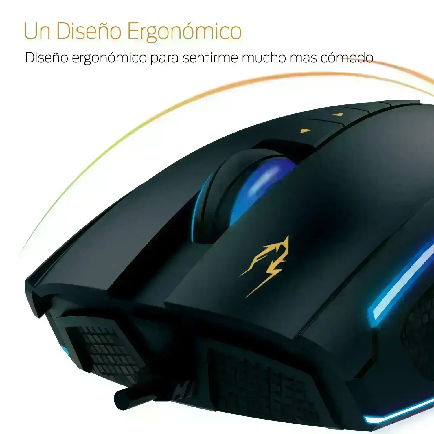 GAMDIAS Optical Gaming Mouse with RGB Streaming Light, HERA Software Supported,12000 DPI (ZEUS P1) by GAMDIAS - Image 6