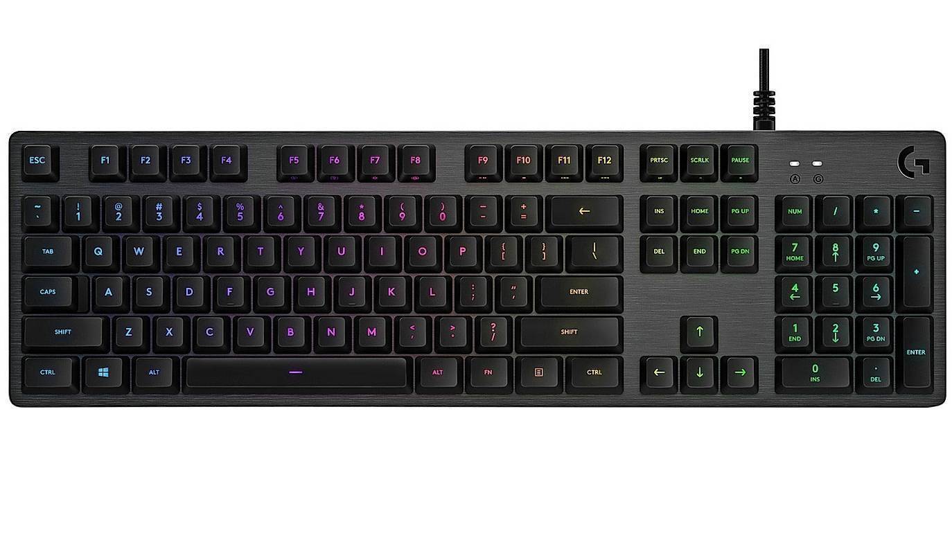 Logitech G512 Carbon RGB Mechanical Gaming Keyboard - CARBON - TACTILE SWITCH by Logitech - Image 4