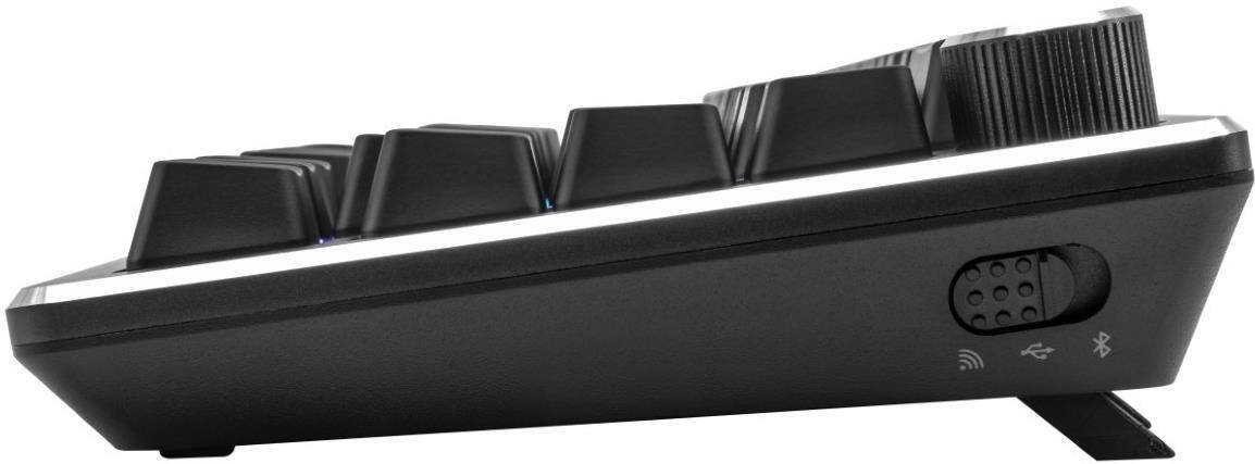 Cooler Master CK 721 TTC Blue switches Wireless Gaming Keyboard - Silver White by Cooler Master - Image 6