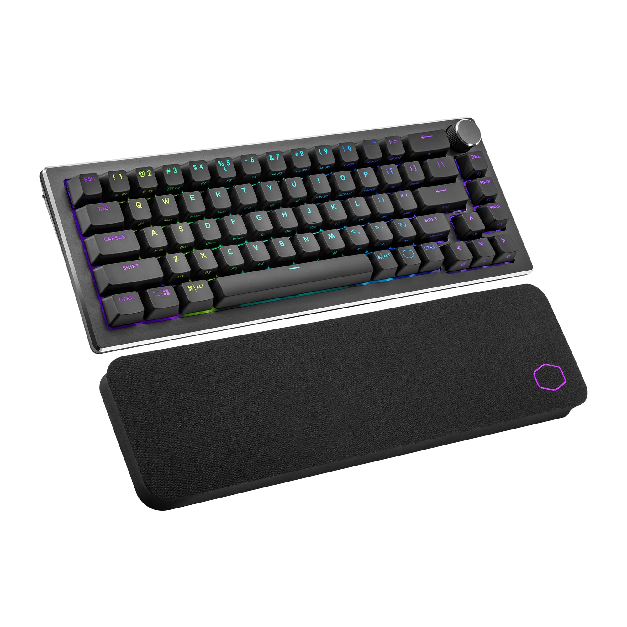 Cooler Master MK721 65% Hybrid Wireless RGB Mechanical Keyboard - Gray -Brown Switch by Cooler Master - Image 3