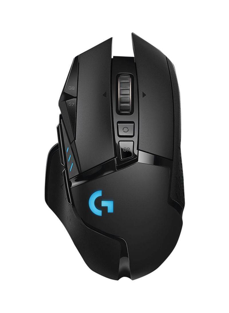 Logitech G502 Lightspeed Wireless Gaming Mouse, Hero 16K Sensor - Black - Image 4