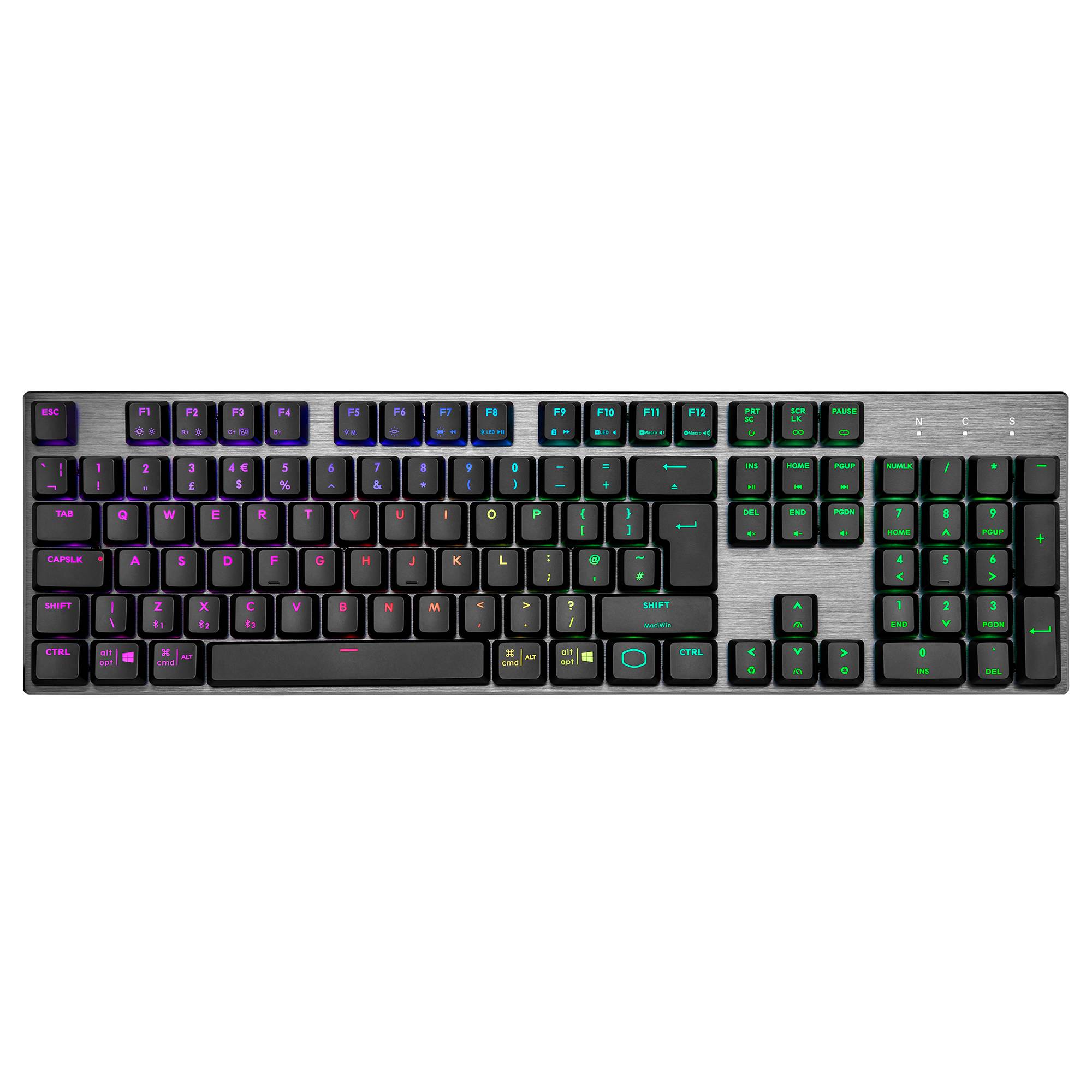 Cooler Master SK653 Wireless Gray Mechanical Gaming Keyboard - Red Switches by Cooler Master - Image 4