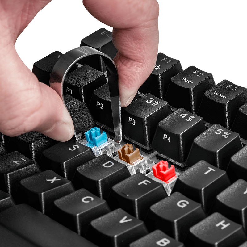 COOLERMASTER CK351 - GAMING KEYBOARD, SWITCH RED by Cooler Master - Image 8