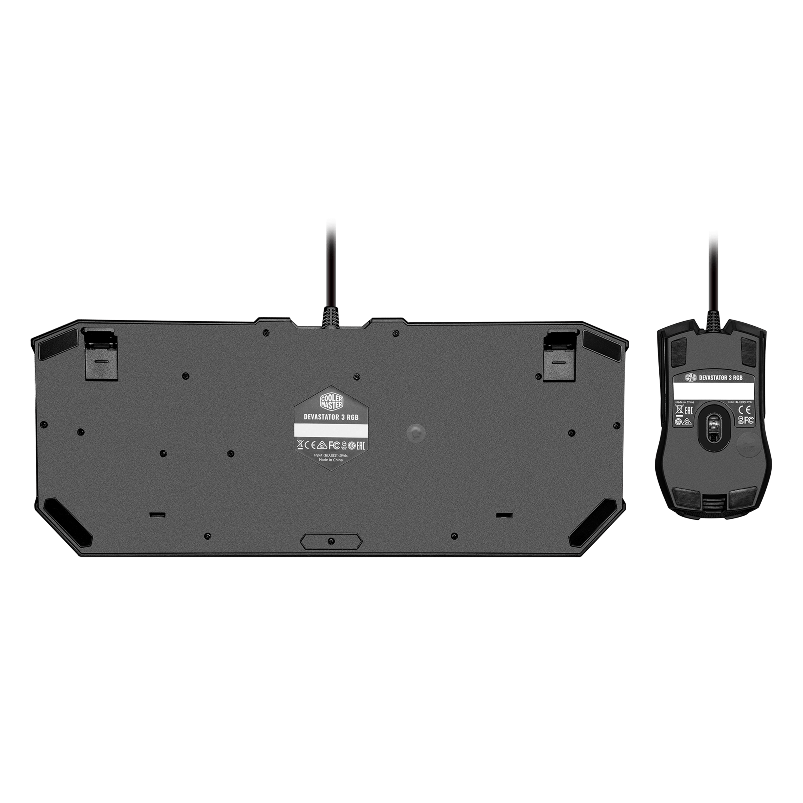 Cooler Master Devastator 3 RGB Membrane Mechanical Keyboard & Mouse Combo AR/EN by Cooler Master - Image 8