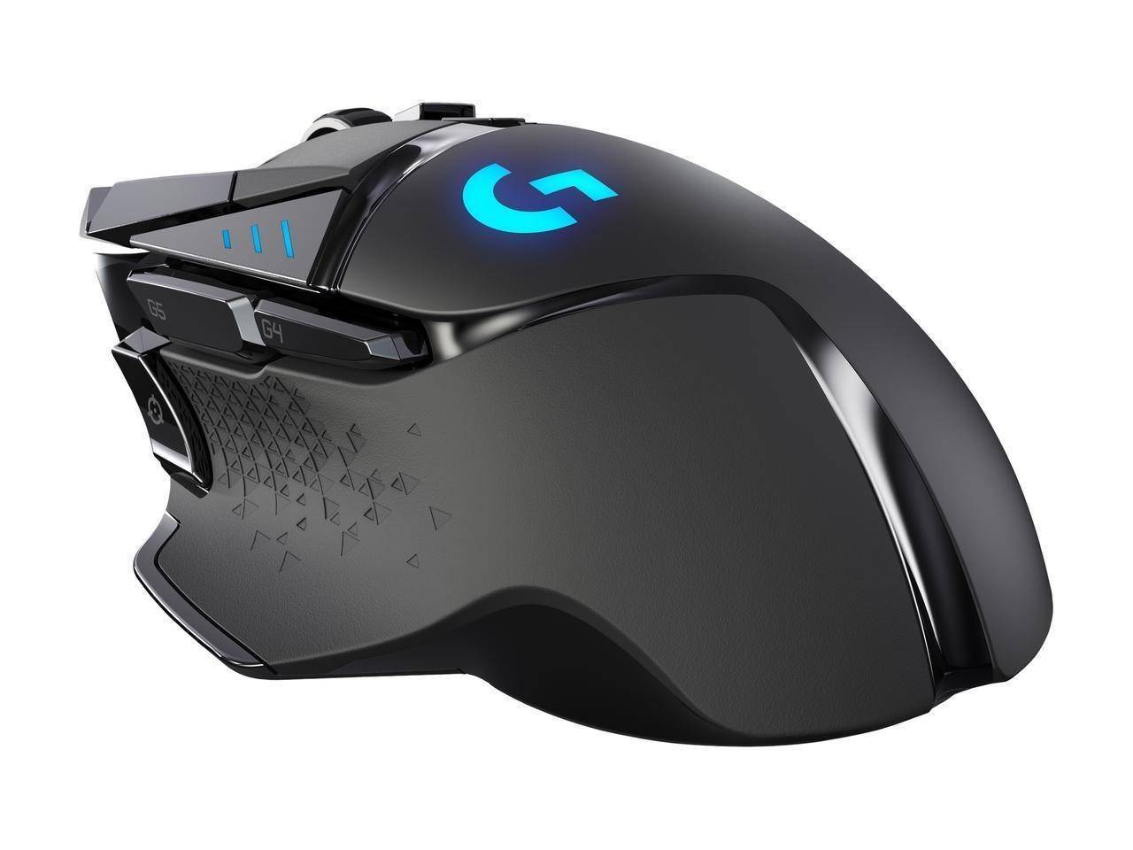 Logitech G502 Lightspeed Wireless Gaming Mouse, Hero 16K Sensor - Black - Image 3