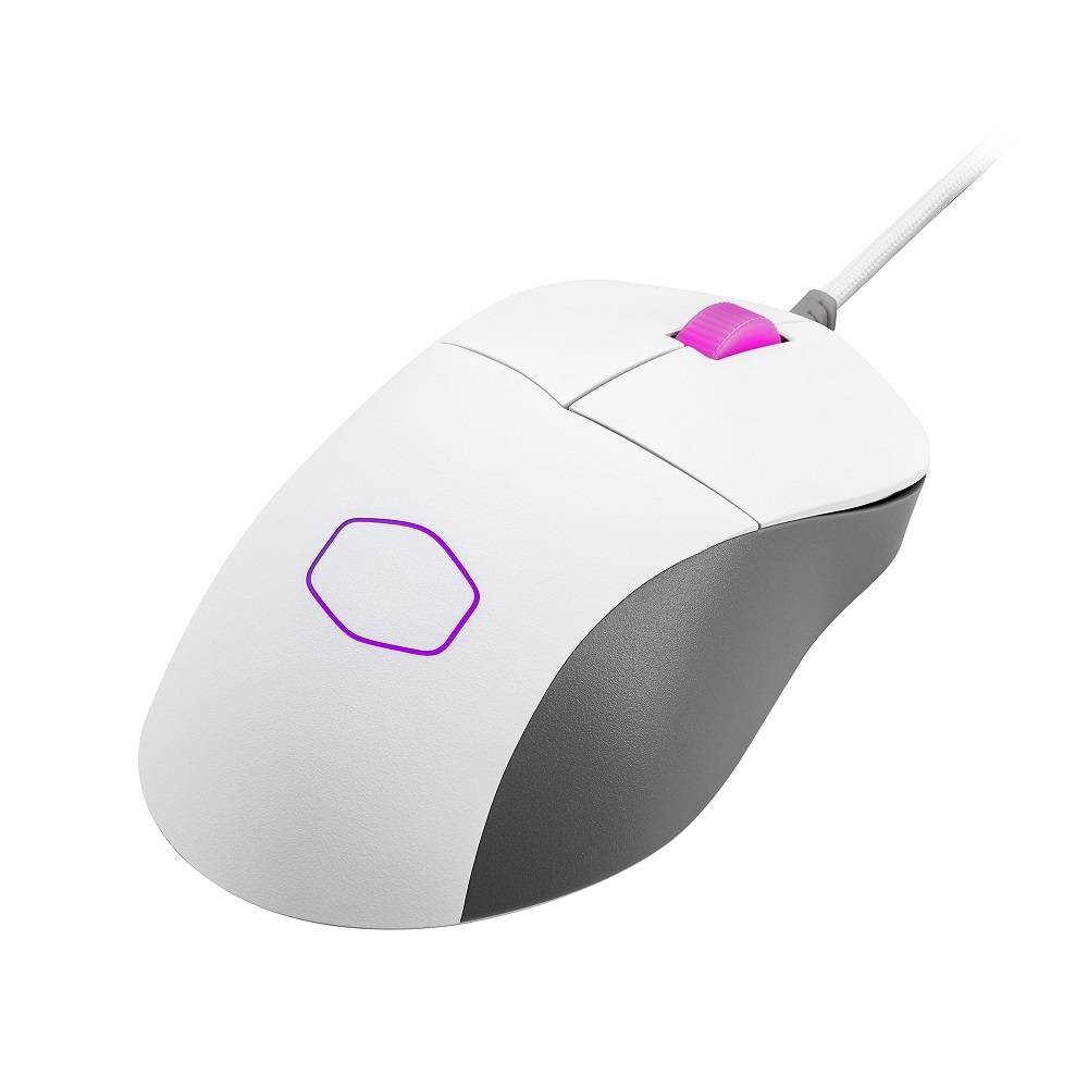 COOLER MASTER MM730 ULTRA LIGHT RGB OPTICAL GAMING MOUSE - White by Cooler Master
