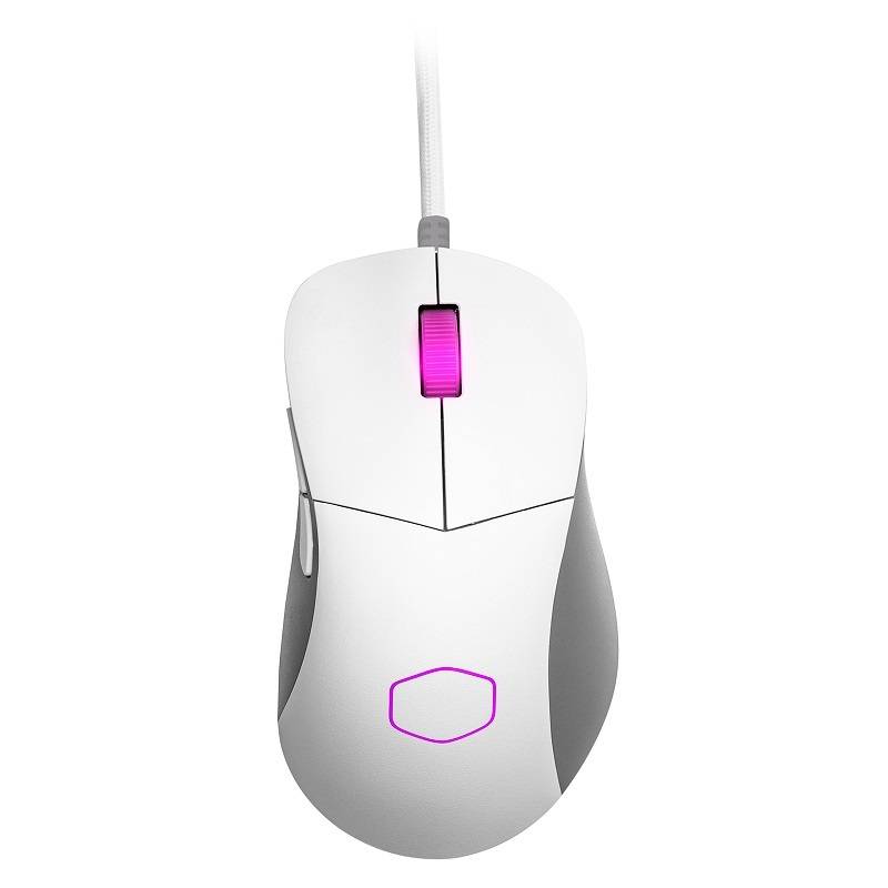 COOLER MASTER MM730 ULTRA LIGHT RGB OPTICAL GAMING MOUSE - White by Cooler Master - Image 4