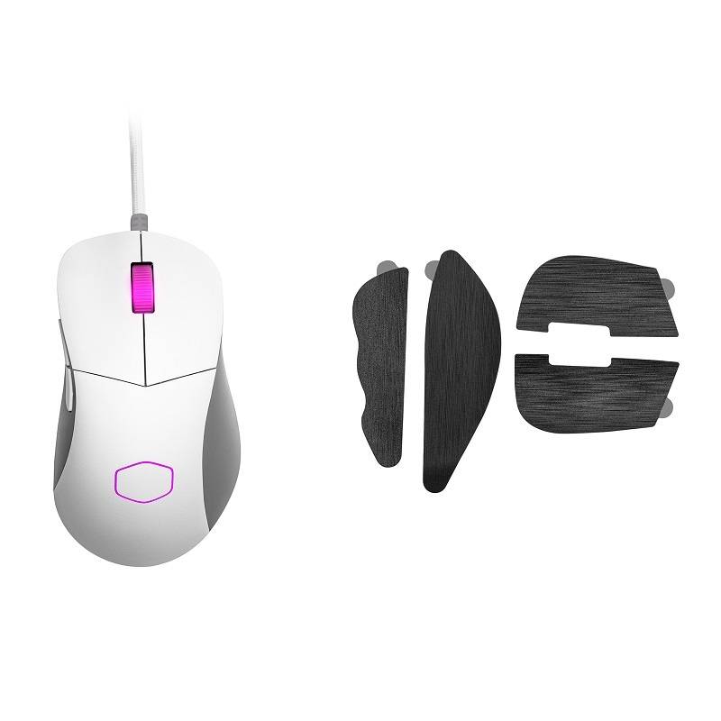 COOLER MASTER MM730 ULTRA LIGHT RGB OPTICAL GAMING MOUSE - White by Cooler Master - Image 9