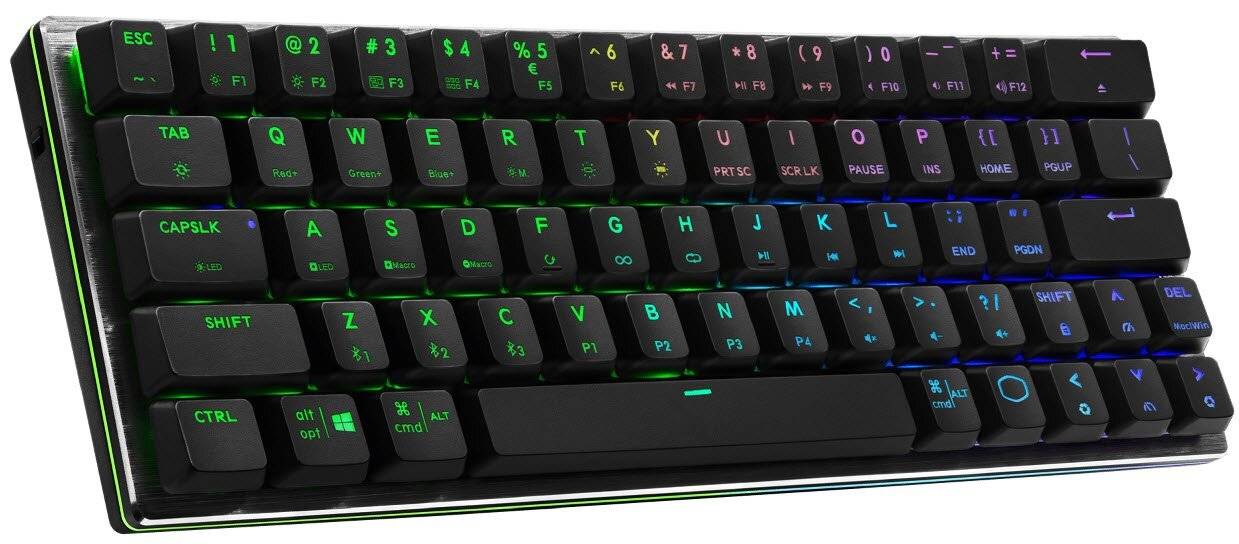 Cooler Master SK622 Wireless 60% Gunmetal Mechanical Keyboard with Low Profile Red Switches by Cooler Master - Image 5