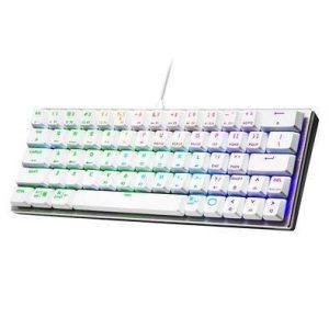 Cooler Master SK620 ARGB Machanical Keyboard Low Profile Blue -Silver White by Cooler Master