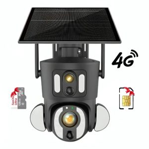 كاميرا مراقبة 4K مزدوجة زوم x20