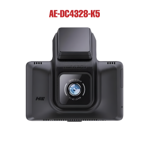 كاميرا هيكفيجن AE-DC4328-K5 ثنائية القنوات للسيارة - دقة 2K أمامية وخلفية