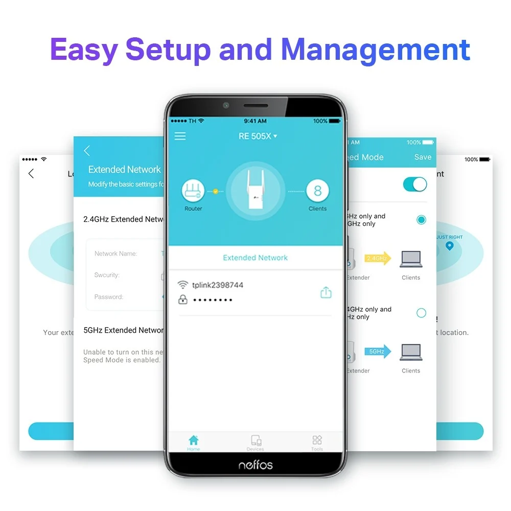 TP-Link RE505X AX1500 واي فاي 6 مدى موسع – مكرر لاسلكي مزدوج النطاق - الصورة 5