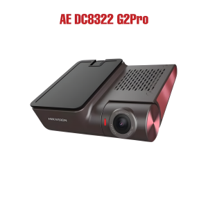 كاميرا هيكفيجن AE-DC8322-G2PRO ثنائية القنوات للسيارة - دقة 4K أمامية و1080P خلفية