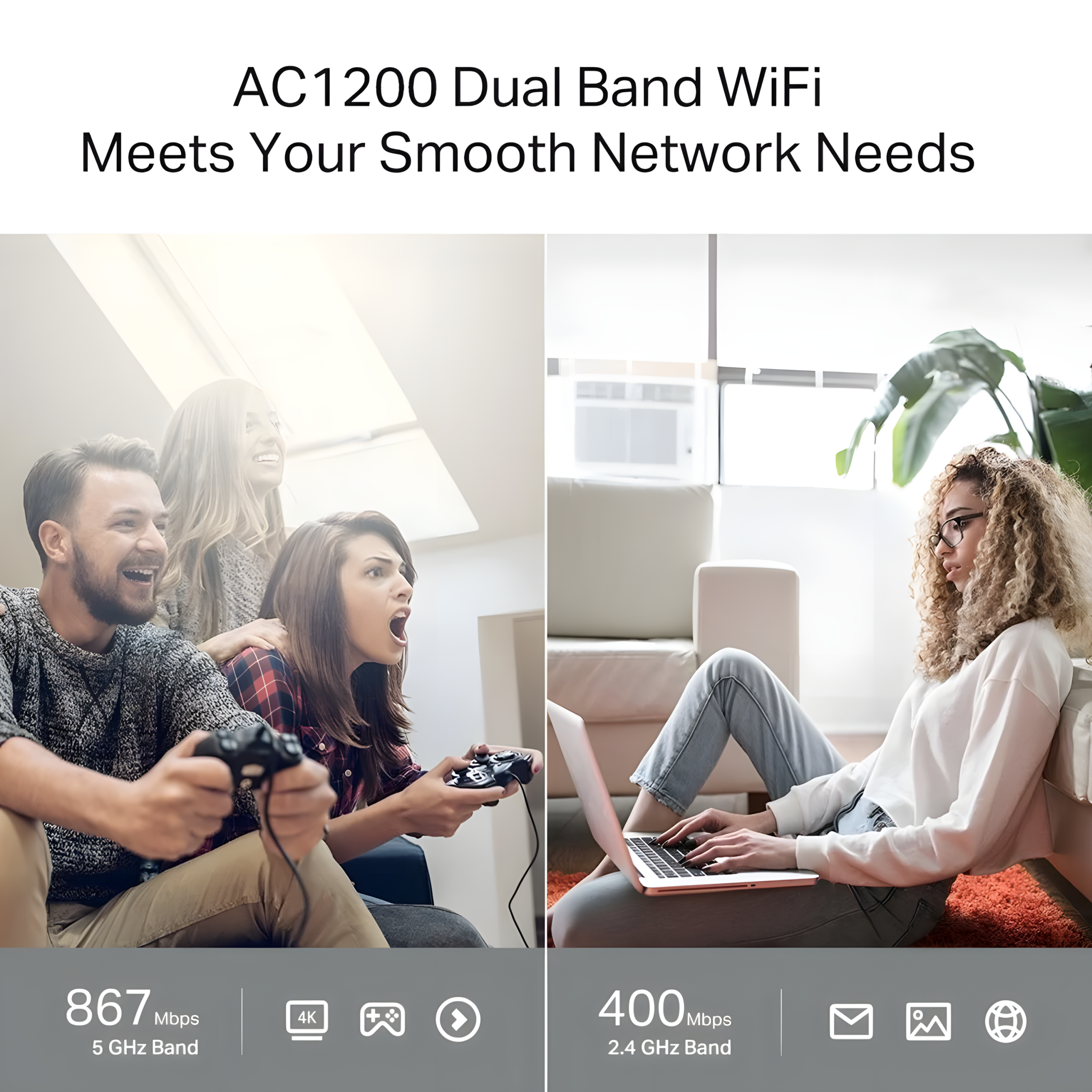 راوتر واي فاي TP-Link Archer C64 AC1200 – راوتر لاسلكي مزدوج النطاق جيجابت - الصورة 7