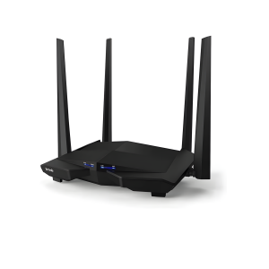 جهاز توجيه واي فاي Tenda AC10 AC1200 – جهاز توجيه لاسلكي ثنائي النطاق عالي السرعة