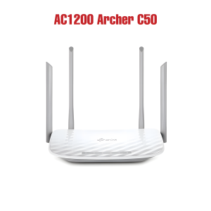 جهاز توجيه واي فاي TP-Link Archer C50 AC1200 – جهاز توجيه لاسلكي ثنائي النطاق